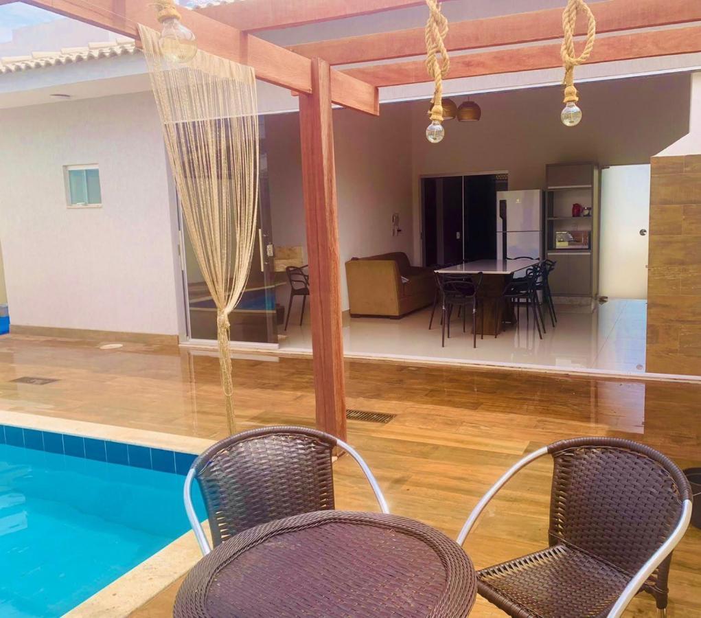 Casa Com Piscina E Duas Suites Perto Do Parque Lagoa Quente Caldas Novas Exterior photo