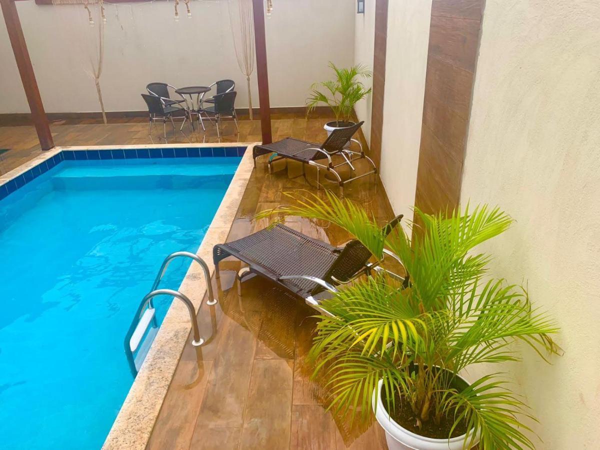 Casa Com Piscina E Duas Suites Perto Do Parque Lagoa Quente Caldas Novas Exterior photo